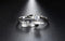 100% Sterling Silver 925 Promise Rings Set With Cubic Zircon-Resizable-Men-JadeMoghul Inc.