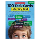 100 TASK CARDS LITERARY TEXT-Learning Materials-JadeMoghul Inc.