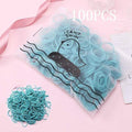 1000pcs Colors Girls Baby Hair Ring Rope Headwear Scrunchies Elastic Hair Band Kids Hair Accessories for Women Fashion Hair Tie AExp