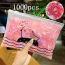 1000pcs Colors Girls Baby Hair Ring Rope Headwear Scrunchies Elastic Hair Band Kids Hair Accessories for Women Fashion Hair Tie AExp