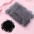 100pcs/bag 5CM Hair Accessories Women Rubber Bands Scrunchies Elastic Hair Bands Girls Headband Decorations Ties Gum for Hair AExp