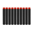 100PCs Soft Hollow Hole Head 7.2cm Refill Darts Toy Gun Bullets for Nerf Series Blasters Xmas Kid Children Gift-black-JadeMoghul Inc.