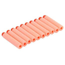 100PCs Soft Hollow Hole Head 7.2cm Refill Darts Toy Gun Bullets for Nerf Series Blasters Xmas Kid Children Gift-orange-JadeMoghul Inc.