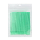 100Pcs/ Wholesale Disposable Eyelash Micro Brushes Mascara Swab Eyelash Extension Brushes Applicator Wands Makeup Tools Kit AExp