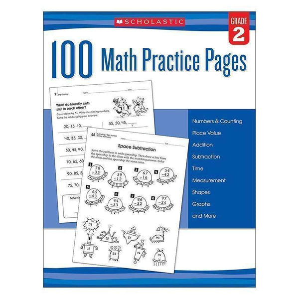 101 MATH PRACTICE PAGES GR 2-Learning Materials-JadeMoghul Inc.