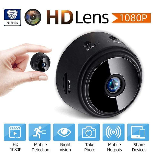 1080P HD IP mini camera  wireless Wifi security remote control surveillance night vision hidden mobile detection camera AExp