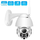 1080P PTZ IP Camera Wifi Outdoor Speed Dome Wireless Wifi Security Camera Pan Tilt 4X Digital Zoom 2MP Network CCTV Surveillance AExp