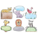 10IN SAFARI FRIENDS DESIGNER CUTOUT-Learning Materials-JadeMoghul Inc.