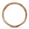 10k 2-tone Gold Women's Diamond Stackable Rope Ring - FREE Shipping (US/CA)-Gold & Diamond Rings-5-JadeMoghul Inc.