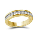 10k Gold Men's Round Diamond Wedding Ring - FREE Shipping (US/CA)-Gold & Diamond Wedding Jewelry-8-JadeMoghul Inc.