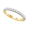 10k Gold Women's Round Diamond Bridal Ring - FREE Shipping (US/CA)-Gold & Diamond Wedding Jewelry-5-JadeMoghul Inc.