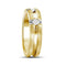 10k White Gold Men's Diamond 2-tone Matte-finish Anniversary Band - FREE Shipping (US/CA)-Gold & Diamond Wedding Jewelry-8-JadeMoghul Inc.