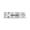 10k White Gold Men's Diamond Matte-finish Anniversary Band - FREE Shipping (US/CA)-Gold & Diamond Wedding Jewelry-8-JadeMoghul Inc.