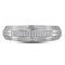 10k White Gold Men's Diamond Micropave Anniversary Band - FREE Shipping (US/CA)-Gold & Diamond Wedding Jewelry-9-JadeMoghul Inc.