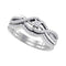 10k White Gold Princess Diamond Bridal Ring Set - FREE Shipping (US/CA)-Gold & Diamond Wedding Ring Sets-5-JadeMoghul Inc.