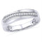 10k White Gold Women's Round Diamond Anniversary Ring - FREE Shipping (US/CA)-Gold & Diamond Bands-6-JadeMoghul Inc.