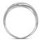 10kt White Gold Men's Round Channel-set Diamond Wedding Anniversary Band Ring 1/4 Cttw - FREE Shipping (US/CAN)-Gold & Diamond Wedding Jewelry-8-JadeMoghul Inc.