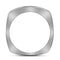 10kt White Gold Men's Round Diamond Triple Row Wedding Anniversary Band Ring 1/2 Cttw - FREE Shipping (US/CAN)-Gold & Diamond Wedding Jewelry-8-JadeMoghul Inc.