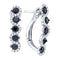 10kt White Gold Women's Emerald Solitaire Stackable Ring-Earrings-JadeMoghul Inc.