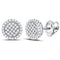 10kt White Gold Women's Emerald Solitaire Stackable Ring-Earrings-JadeMoghul Inc.