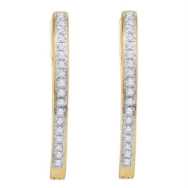 10kt White Gold Women's Emerald Solitaire Stackable Ring-Earrings-JadeMoghul Inc.