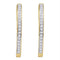 10kt White Gold Women's Emerald Solitaire Stackable Ring-Earrings-JadeMoghul Inc.