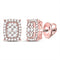 10kt White Gold Women's Emerald Solitaire Stackable Ring-Earrings-JadeMoghul Inc.