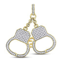 10kt White Gold Women's Emerald Solitaire Stackable Ring-Gold & Diamond Men Charms & Pendants-JadeMoghul Inc.