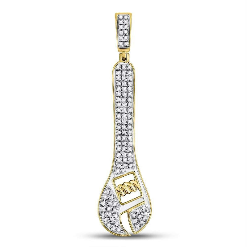 10kt White Gold Women's Emerald Solitaire Stackable Ring-Gold & Diamond Men Charms & Pendants-JadeMoghul Inc.