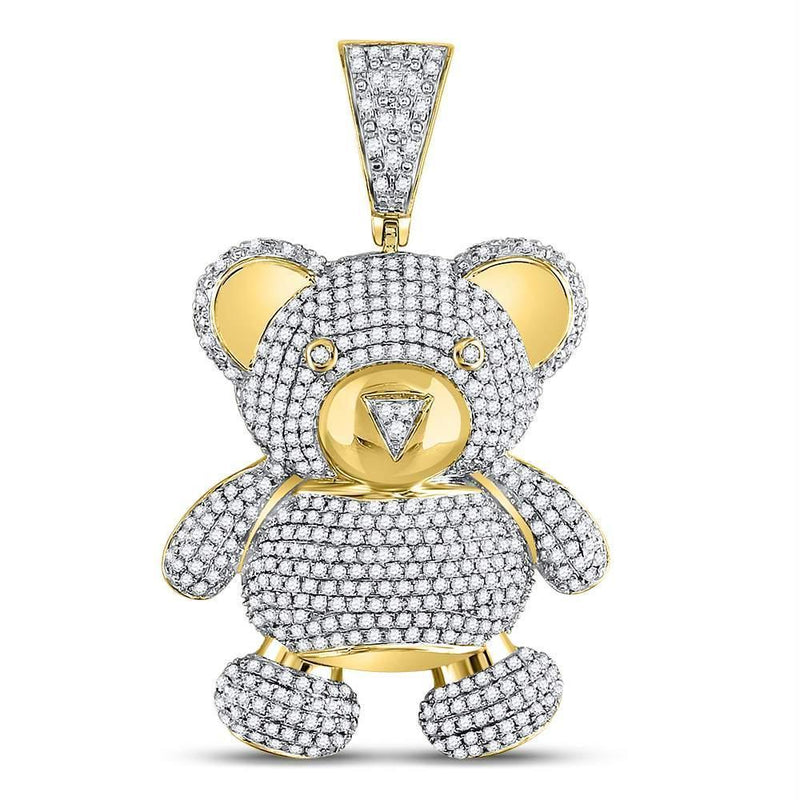 10kt White Gold Women's Emerald Solitaire Stackable Ring-Gold & Diamond Men Charms & Pendants-JadeMoghul Inc.