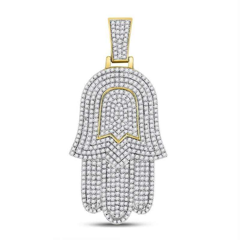 10kt White Gold Women's Emerald Solitaire Stackable Ring-Gold & Diamond Men Charms & Pendants-JadeMoghul Inc.