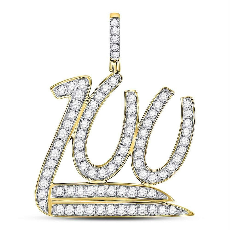 10kt White Gold Women's Emerald Solitaire Stackable Ring-Gold & Diamond Men Charms & Pendants-JadeMoghul Inc.