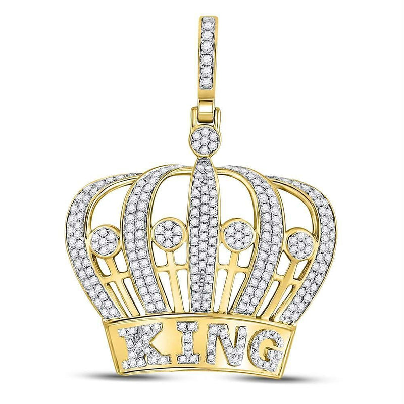 10kt White Gold Women's Emerald Solitaire Stackable Ring-Gold & Diamond Men Charms & Pendants-JadeMoghul Inc.