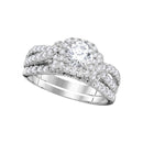 10kt White Gold Women's Emerald Solitaire Stackable Ring-Gold & Diamond Wedding Jewelry-8-JadeMoghul Inc.