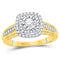 10kt White Gold Women's Emerald Solitaire Stackable Ring-Gold & Diamond Wedding Jewelry-8.5-JadeMoghul Inc.