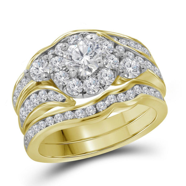 10kt White Gold Women's Emerald Solitaire Stackable Ring-Gold & Diamond Wedding Jewelry-8-JadeMoghul Inc.