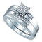 10kt White Gold Women's Emerald Solitaire Stackable Ring-Gold & Diamond Wedding Jewelry-9-JadeMoghul Inc.