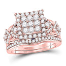 10kt White Gold Women's Emerald Solitaire Stackable Ring-Gold & Diamond Wedding Jewelry-JadeMoghul Inc.