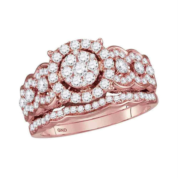 10kt White Gold Women's Emerald Solitaire Stackable Ring-Gold & Diamond Wedding Jewelry-JadeMoghul Inc.
