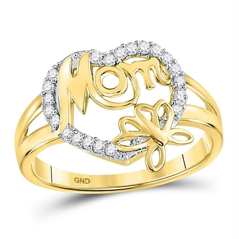 10kt White Gold Women's Emerald Solitaire Stackable Ring-Rings And Bands-5.5-JadeMoghul Inc.