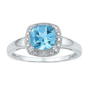 10kt White Gold Women's Emerald Solitaire Stackable Ring-Rings And Bands-8-JadeMoghul Inc.