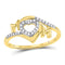 10kt White Gold Women's Emerald Solitaire Stackable Ring-Rings And Bands-9-JadeMoghul Inc.