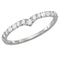 10kt White Gold Women's Round Diamond Chevron Stackable Band Ring 1/4 Cttw - FREE Shipping (US/CAN)-Rings And Bands-5-JadeMoghul Inc.