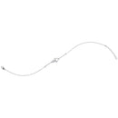 10kt White Gold Women's Round Diamond Hamsa Hand Chain Bracelet 1-5 Cttw - FREE Shipping (US/CAN)-Gold & Diamond Bracelets-JadeMoghul Inc.