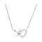 10kt White Gold Women's Round Diamond Heart & Anchor Pendant Necklace 1-12 Cttw - FREE Shipping (US/CAN)-Gold & Diamond Pendants & Necklaces-JadeMoghul Inc.