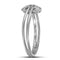 10kt White Gold Women's Round Diamond Heart Love Ring 1/20 Cttw - FREE Shipping (US/CAN)-Gold & Diamond Heart Rings-8-JadeMoghul Inc.