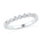 10kt White Gold Women's Round Diamond Slender Fashion Band 1/10 Cttw - FREE Shipping (US/CAN)-Gold & Diamond Bands-5-JadeMoghul Inc.