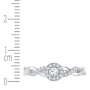 10kt White Gold Women's Round Diamond Solitaire Bridal Wedding Engagement Ring 1/5 Cttw - FREE Shipping (US/CAN)-Wedding Jewelry-5-JadeMoghul Inc.