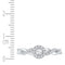 10kt White Gold Women's Round Diamond Solitaire Bridal Wedding Engagement Ring 1/5 Cttw - FREE Shipping (US/CAN)-Wedding Jewelry-5-JadeMoghul Inc.