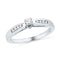 10kt White Gold Women's Round Diamond Solitaire Promise Bridal Ring 1/5 Cttw - FREE Shipping (US/CAN)-Promise Rings-5-JadeMoghul Inc.
